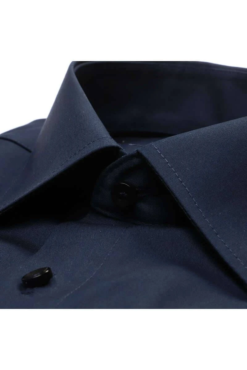 Casa Moda Comfort Fit Hemd Dunkelblau, Einfarbig 2 Casa Moda Comfort Fit Hemd Dunkelblau, Einfarbig – Bild 2