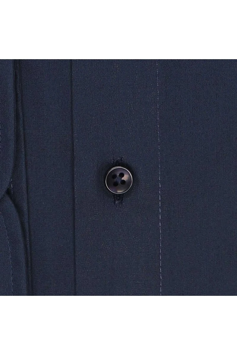 Casa Moda Comfort Fit Hemd Dunkelblau, Einfarbig 4 Casa Moda Comfort Fit Hemd Dunkelblau, Einfarbig – Bild 4