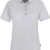 HAKRO 110 Regular Fit Damen Poloshirt Beige, Meliert