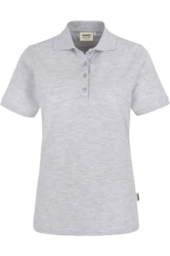 HAKRO 110 Regular Fit Damen Poloshirt Beige, Meliert
