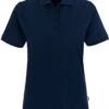 HAKRO 110 Regular Fit Damen Poloshirt Tinte, Einfarbig