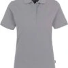 HAKRO 110 Regular Fit Damen Poloshirt Grau, Einfarbig