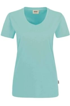 HAKRO Damen T-Shirt Eisgrün