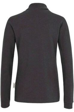 HAKRO 215 Regular Fit Damen Longsleeve Poloshirt Karbongrau, Einfarbig -Ausgewählte Bekleidungsgeschäfte 0215 064 9 800 1200x1200