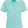 HAKRO 216 Regular Fit Damen Poloshirt Eisgrün, Einfarbig