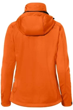 HAKRO 248 Regular Fit Damen SoftshelljackeKapuze (abnehmbar) Orange -Ausgewählte Bekleidungsgeschäfte 0248 027 9 800 1200x1200