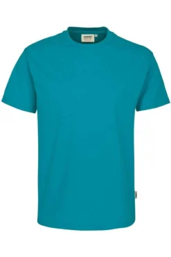 HAKRO 281Comfort Fit T-Shirt Rundhals Smaragd,Einfarbig