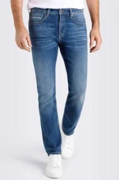 MAC Modern Fit Five-Pocket Herren Jeans Blau