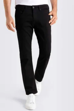 MAC Modern Fit Five-Pocket Herren Jeans Schwarz