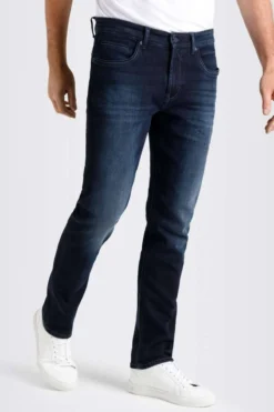 MAC Modern Fit Five-Pocket Herren Jeans Navy
