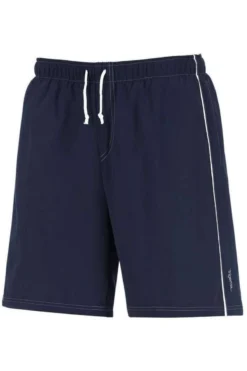 TRIGEMA Comfort Fit Kurze Hose Navy, Einfarbig
