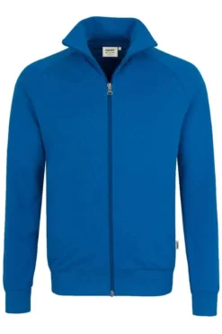HAKRO 606 Comfort Fit SweatjackeZip Royal