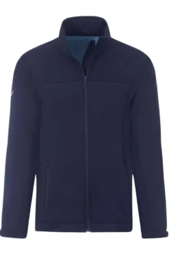 TRIGEMA Comfort Fit Herren SoftshelljackeZip Navy