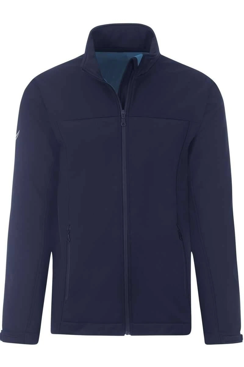 TRIGEMA Comfort Fit Herren SoftshelljackeZip Navy 1 TRIGEMA Comfort Fit Herren SoftshelljackeZip Navy