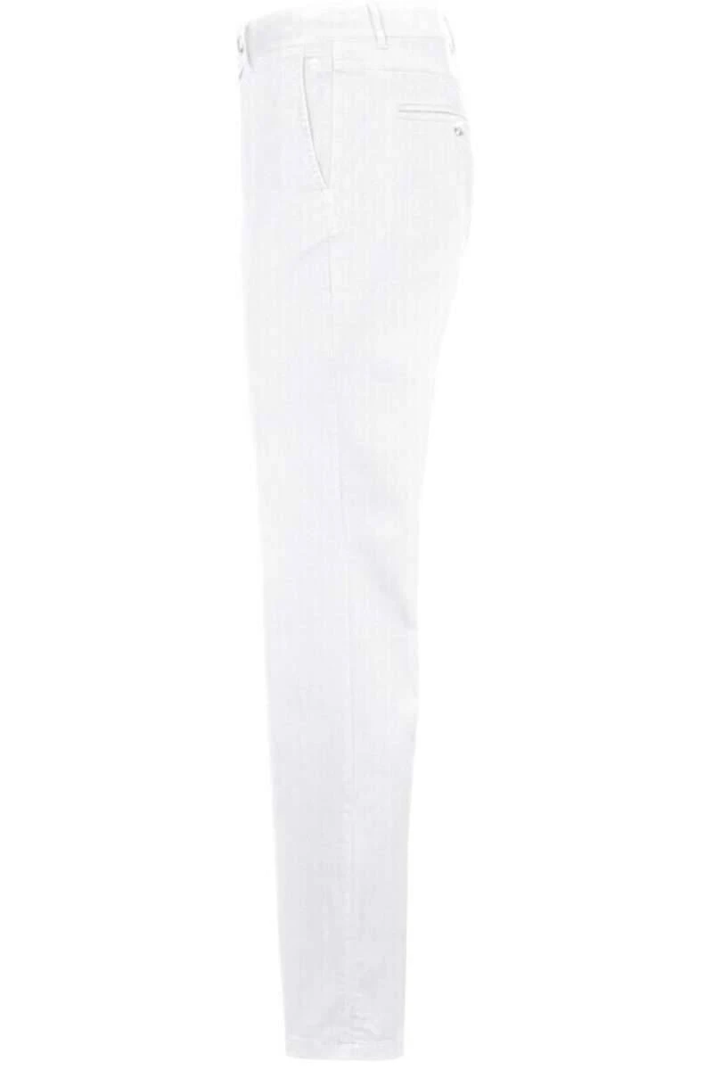 HAKRO Regular Fit Herren Chino Weiss,Einfarbig 3 HAKRO Regular Fit Herren Chino Weiss,Einfarbig – Bild 3