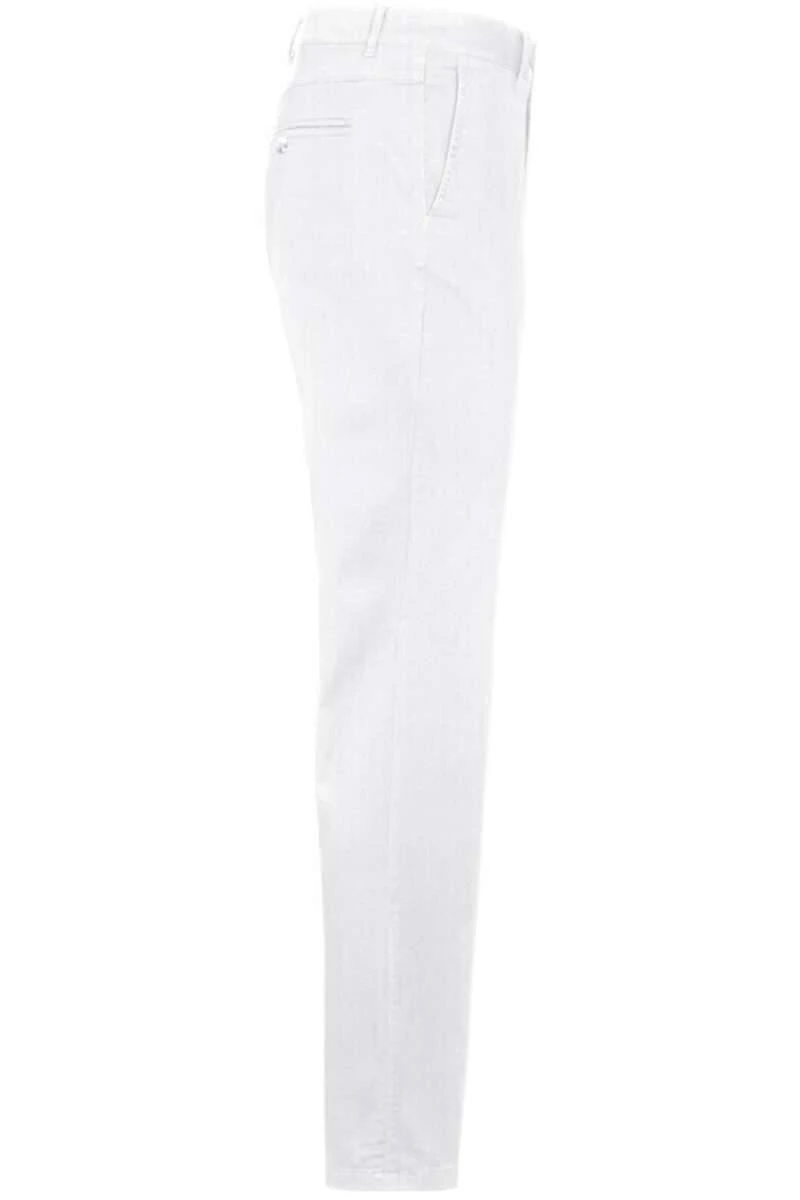 HAKRO Regular Fit Herren Chino Weiss,Einfarbig 4 HAKRO Regular Fit Herren Chino Weiss,Einfarbig – Bild 4