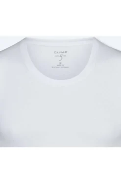 OLYMP Level FiveBody Fit T-Shirt Rundhals Weiss,Einfarbig -Ausgewählte Bekleidungsgeschäfte 0802 00 00 3 800 1200x1200