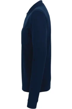 HAKRO 809 Comfort Fit Longsleeve Poloshirt Nachtblau, Einfarbig -Ausgewählte Bekleidungsgeschäfte 0809 034 2 800 1200x1200