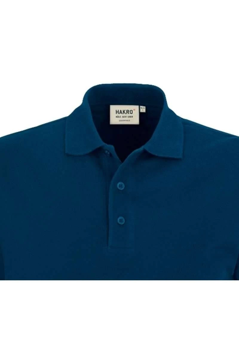 HAKRO 810 Regular Fit Poloshirt Marine, Einfarbig 2 HAKRO 810 Regular Fit Poloshirt Marine, Einfarbig – Bild 2