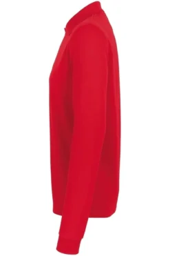 HAKRO 815 Comfort Fit Longsleeve Poloshirt Rot, Einfarbig -Ausgewählte Bekleidungsgeschäfte 0815 002 2 800 1200x1200