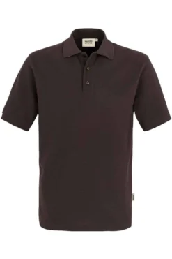 HAKRO 816 Comfort Fit Poloshirt Schokolade, Einfarbig