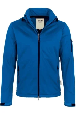 HAKRO 848 Regular Fit Herren SoftshelljackeZip Royal