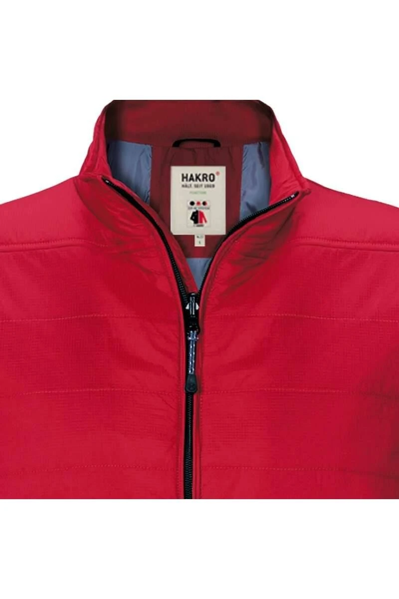 HAKRO 851 Regular Fit Herren Steppjacke Rot 2 HAKRO 851 Regular Fit Herren Steppjacke Rot – Bild 2