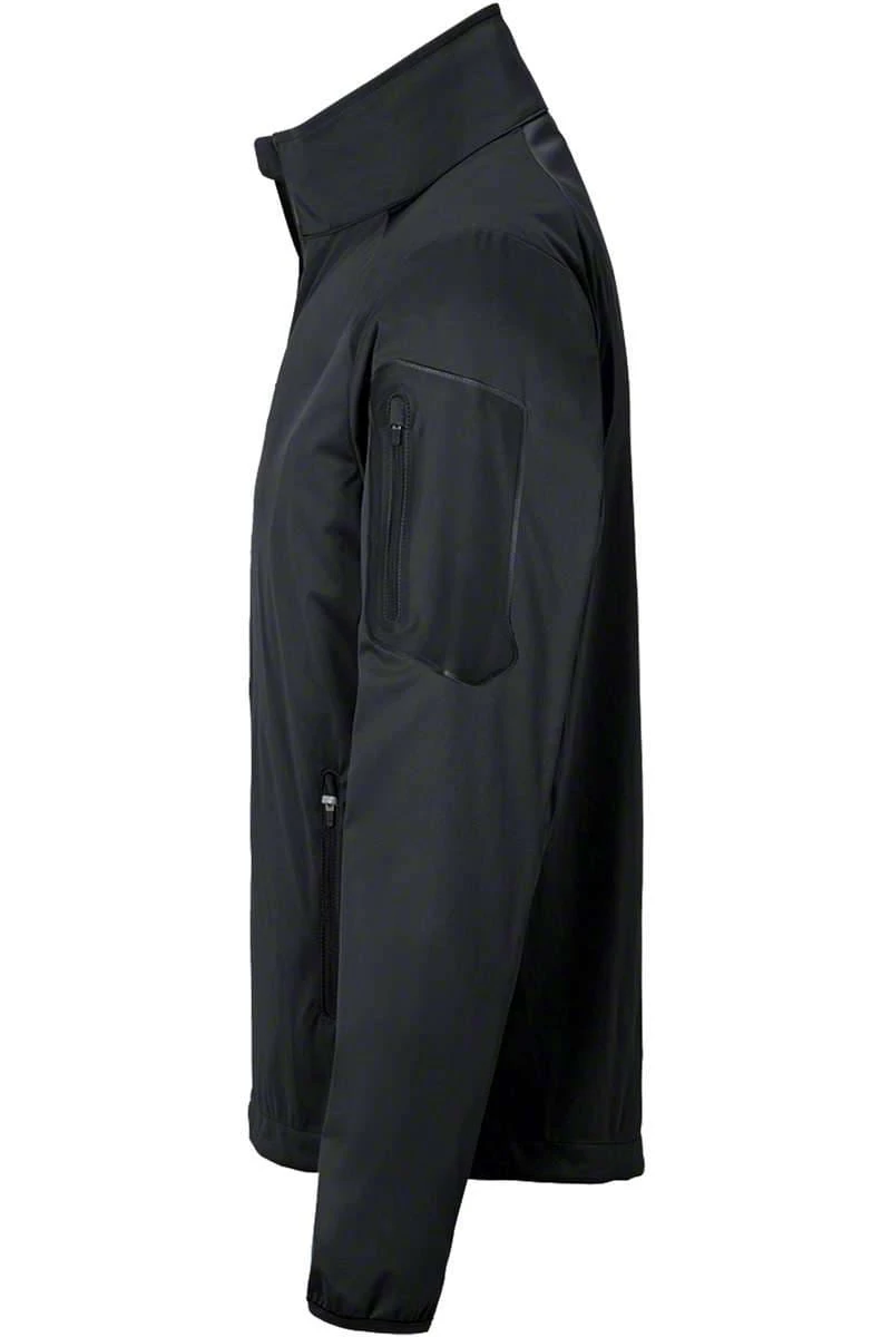 HAKRO 856 Regular Fit Herren SoftshelljackeZip Anthrazit 3 HAKRO 856 Regular Fit Herren SoftshelljackeZip Anthrazit – Bild 3