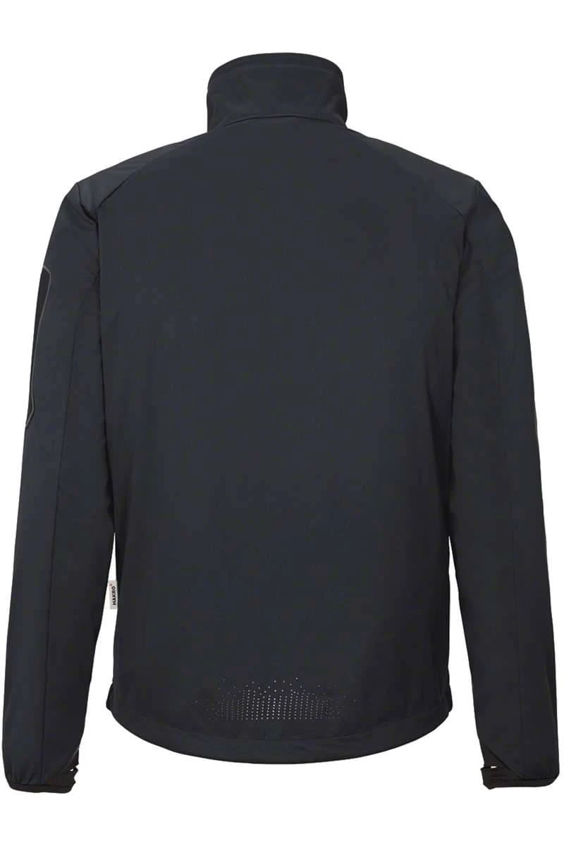HAKRO 856 Regular Fit Herren SoftshelljackeZip Anthrazit 4 HAKRO 856 Regular Fit Herren SoftshelljackeZip Anthrazit – Bild 4