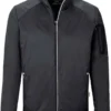 HAKRO 856 Regular Fit Herren SoftshelljackeZip Anthrazit
