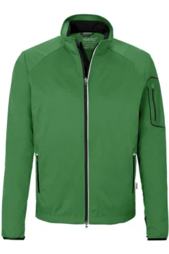HAKRO 856 Regular Fit Herren Softshelljacke Kellygrün