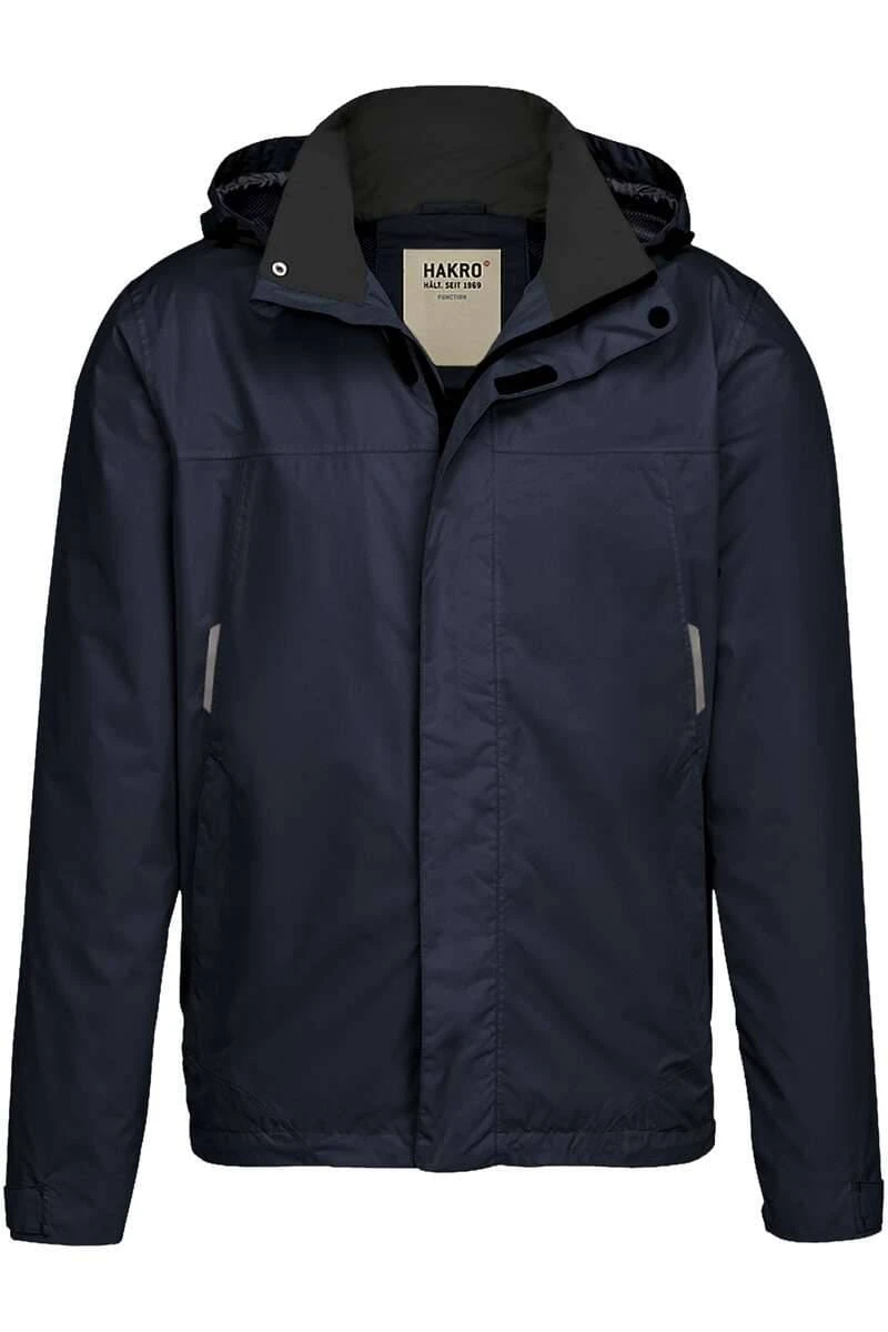HAKRO 862 Regular Fit RegenjackeKapuze Tinte 1 HAKRO 862 Regular Fit RegenjackeKapuze Tinte