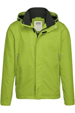 HAKRO 862 Regular Fit RegenjackeKapuze Kiwi