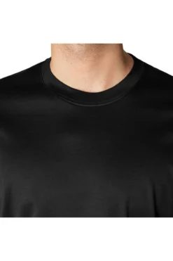 ETON Slim Fit T-Shirt Rundhals Schwarz,Einfarbig -Ausgewählte Bekleidungsgeschäfte 1000 02356 18 4 800 1200x1200