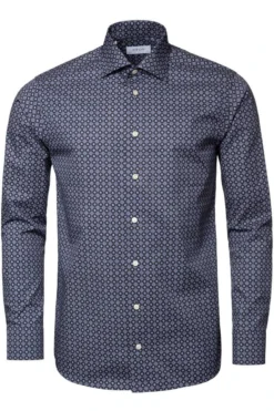 ETON Slim Fit Hemd Violett, Gemustert -Ausgewählte Bekleidungsgeschäfte 1000 03510 25 7 800 1200x1200