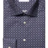 ETON Slim Fit Hemd Violett, Gemustert