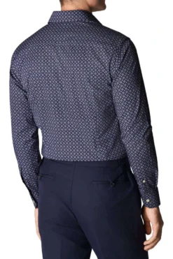 ETON Slim Fit Hemd Violett, Gemustert -Ausgewählte Bekleidungsgeschäfte 1000 03510 25 9 800 1200x1200