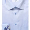 ETON Classic Fit Hemd Hellblau, Einfarbig