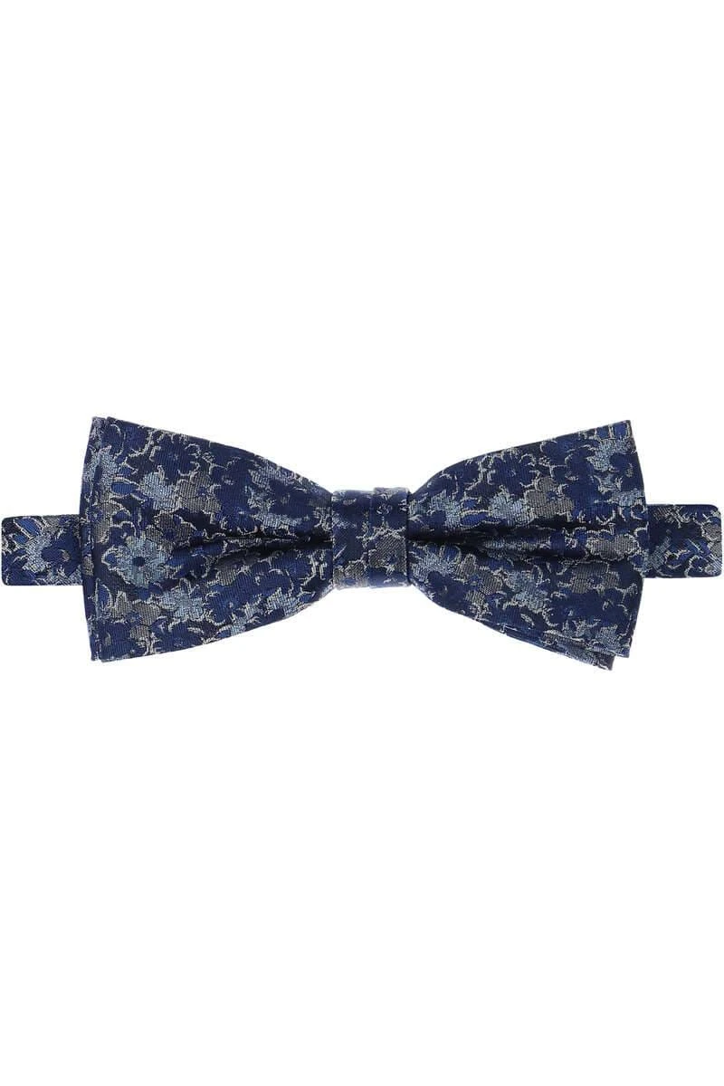 Venti Fliege Aus 100% Seideblau, 1 Venti Fliege Aus 100% Seideblau,