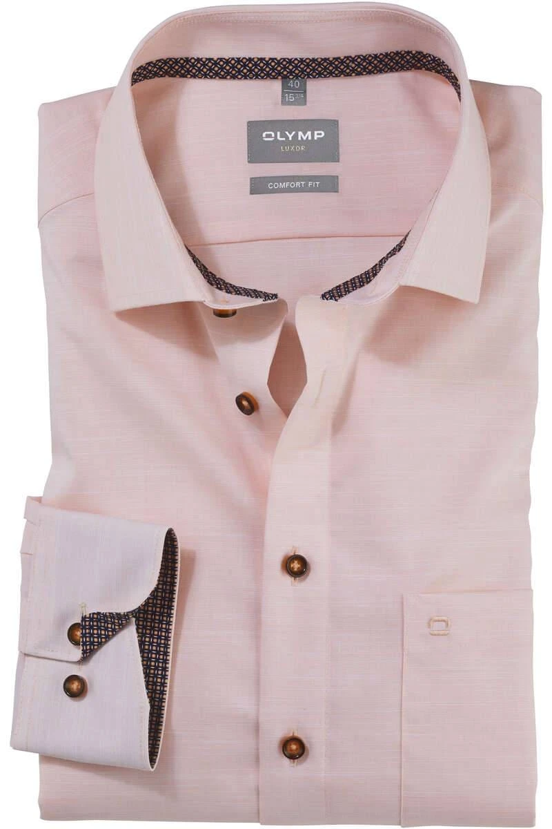OLYMP Luxor Comfort Fit Hemd Mandarin, Einfarbig 1 OLYMP Luxor Comfort Fit Hemd Mandarin, Einfarbig