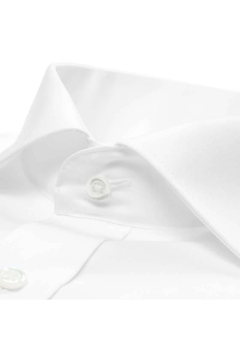 ETERNA Modern Fit Hemd Weiss, Einfarbig 2 ETERNA Modern Fit Hemd Weiss, Einfarbig – Bild 2
