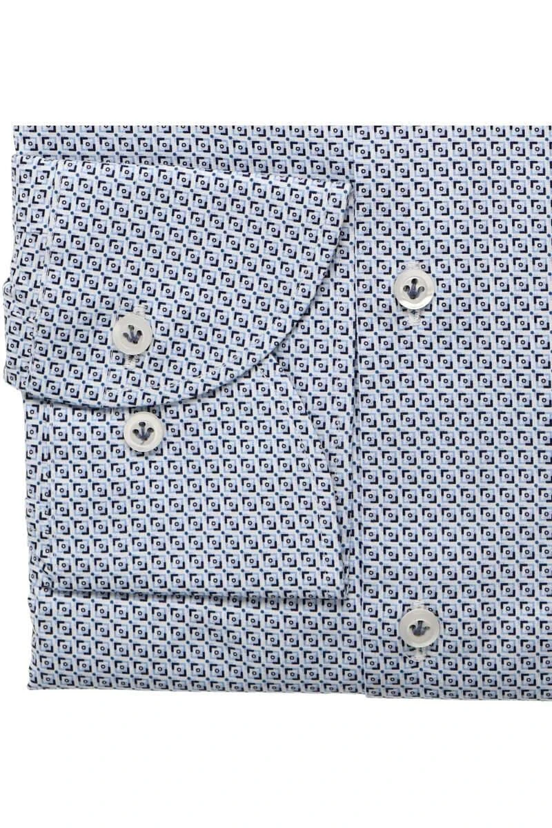 Fakts Slim Fit Hemd Blau, Gemustert 3 Fakts Slim Fit Hemd Blau, Gemustert – Bild 3