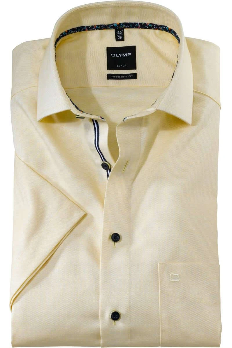 OLYMP Luxor Modern Fit Hemd Bleu, Faux-uni 1 OLYMP Luxor Modern Fit Hemd Bleu, Faux-uni