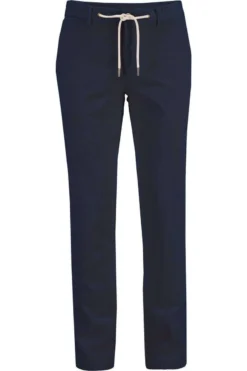 Fynch-Hatton Botswana Modern Fit Herren Chino Navy,Einfarbig