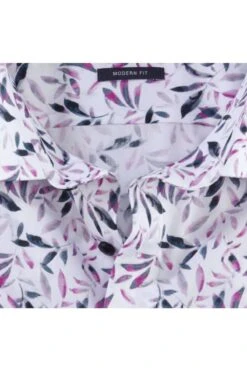 OLYMP Luxor Modern Fit Hemd Pink/weiss, Gemustert -Ausgewählte Bekleidungsgeschäfte 1251 32 30 3 800 1200x1200