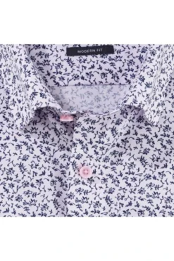 OLYMP Luxor Modern Fit Hemd Blau/rose, Paisley 7 OLYMP Luxor Modern Fit Hemd Blau/rose, Paisley -Ausgewählte Bekleidungsgeschäfte 1257 34 30 3 800 1200x1200