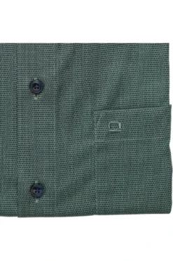 OLYMP Luxor Modern Fit Hemd Grün/blau, Gemustert -Ausgewählte Bekleidungsgeschäfte 1263 32 40 4 800 1200x1200