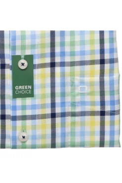 OLYMP Luxor Modern Fit Hemd Gelb/blau/weiss, Kariert -Ausgewählte Bekleidungsgeschäfte 1271 14 51 4 800 1200x1200