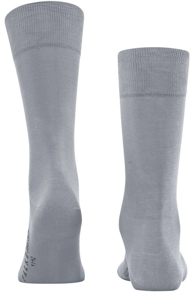 FALKE Cool 24/7 Herren Socken Hellgrau, Einfarbig 2 FALKE Cool 24/7 Herren Socken Hellgrau, Einfarbig – Bild 2