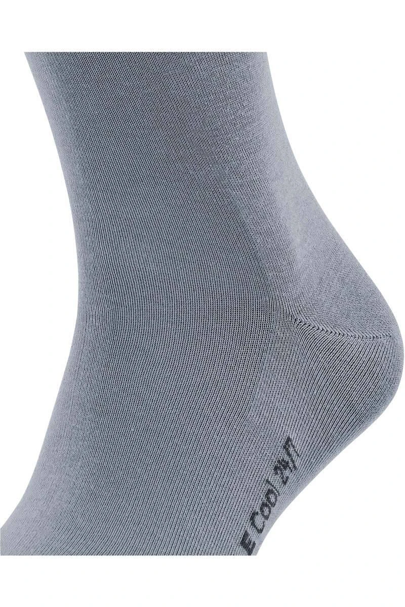 FALKE Cool 24/7 Herren Socken Hellgrau, Einfarbig 4 FALKE Cool 24/7 Herren Socken Hellgrau, Einfarbig – Bild 4